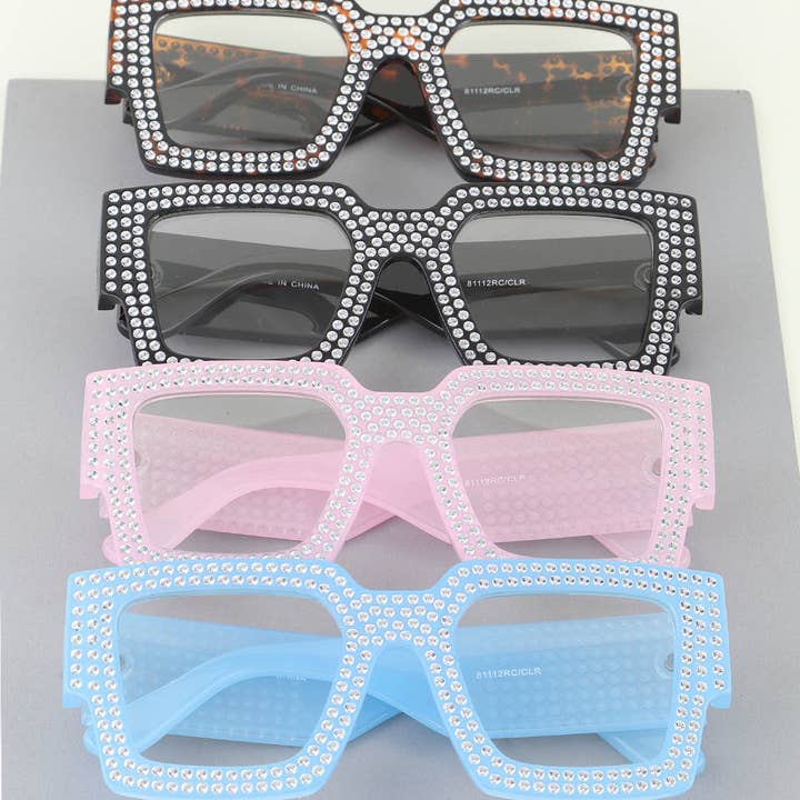 Lunettes optiques à monture lumineuse éblouissante pour la vente par 3AM BY H&D ACCESSORIES