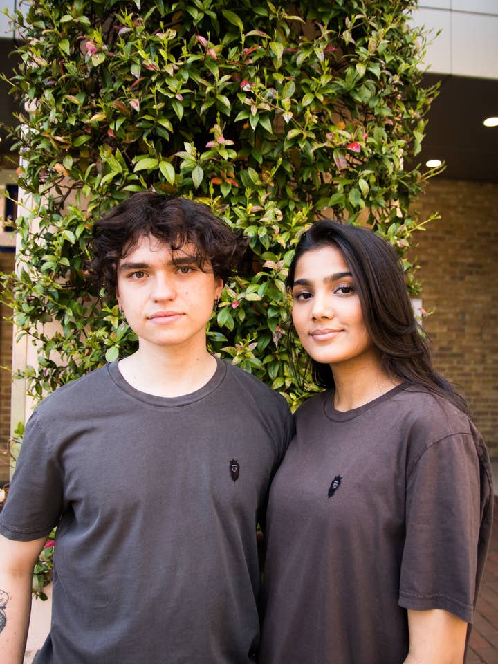 Organic Cotton Tee - Deep Chocolate - Vintage for wholesale by Dastaar Clothing Limited