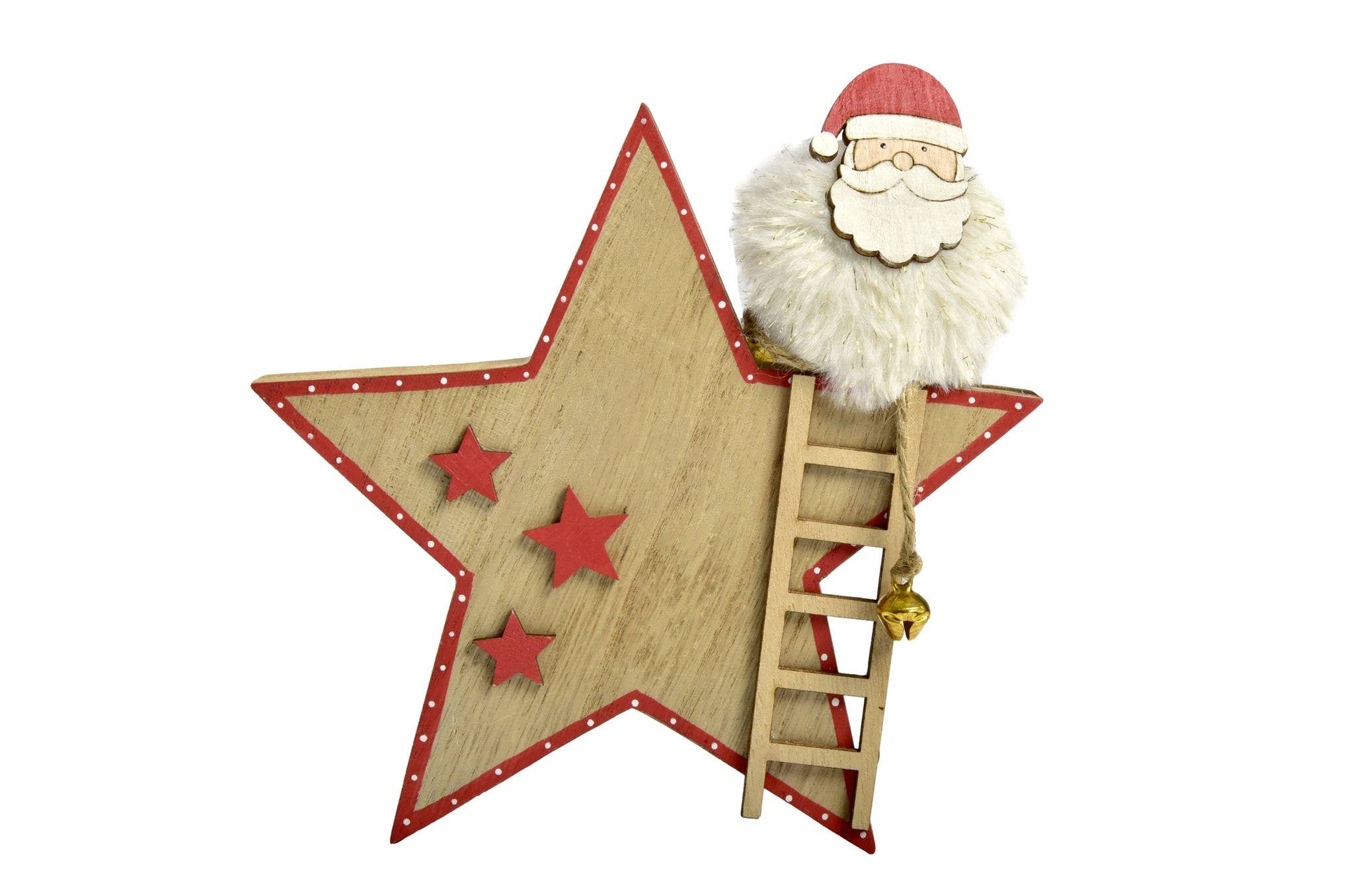 CP INTERNATIONAL - Wholesale Christmas Decoration - Star Santa Claus Ladder #3150
