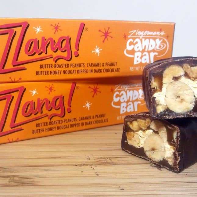 Zingerman's Candy Manufactory - Vente Barre chocolatée - Barre de bonbon Zzang! avec boîte de présentation1
