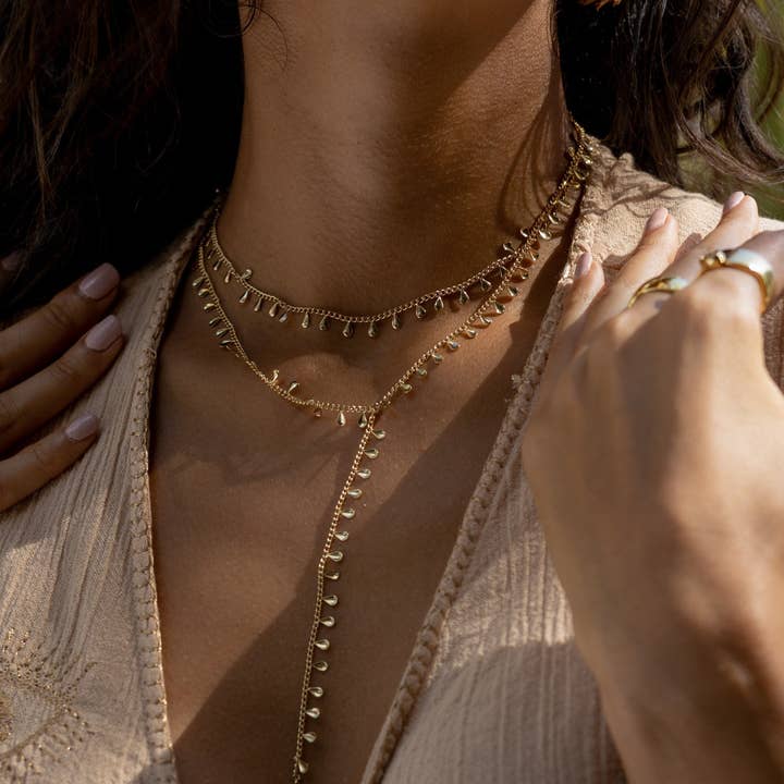 Gold Shyla Choker for wholesale on Faire