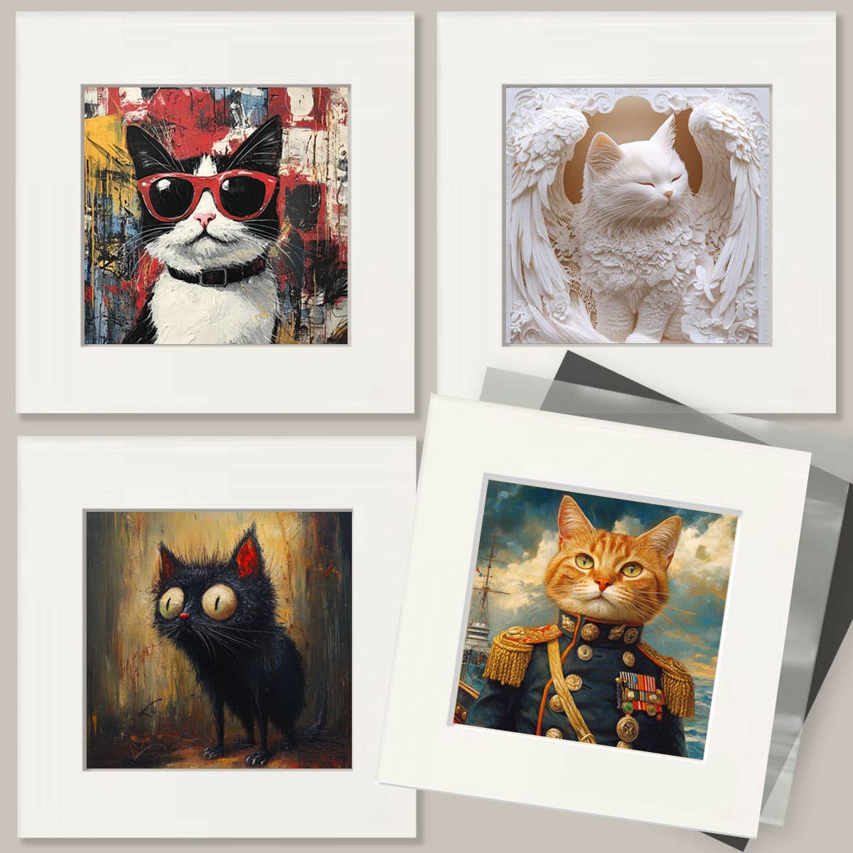 Mowbi - Wholesale Art Print - Punk Kat Art Print - 8"x10" Artwork2