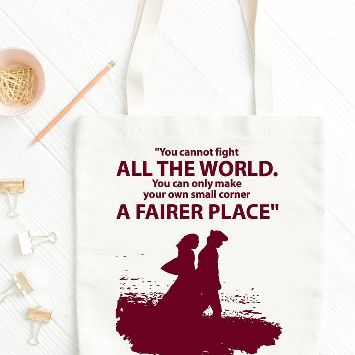 Poldark 'Your Own Small Corner' Tote Bag for wholesale by Love British Lifestyle
