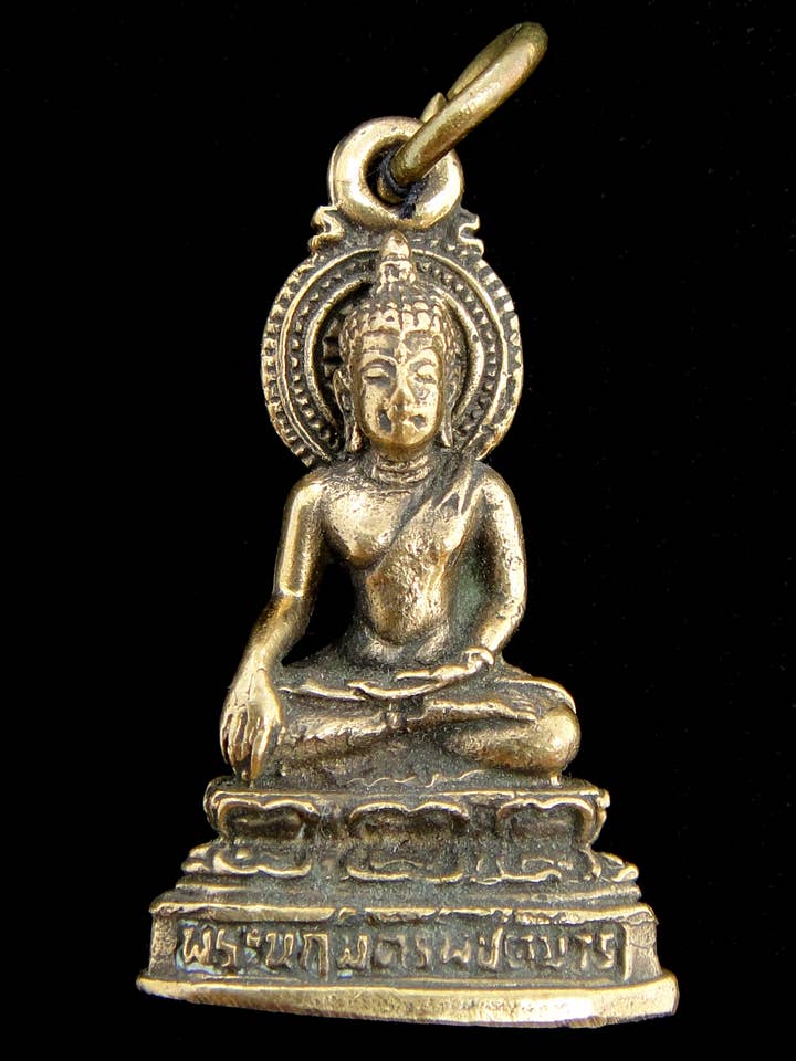 Brass Deity Pendant- Buddha for wholesale by Tika