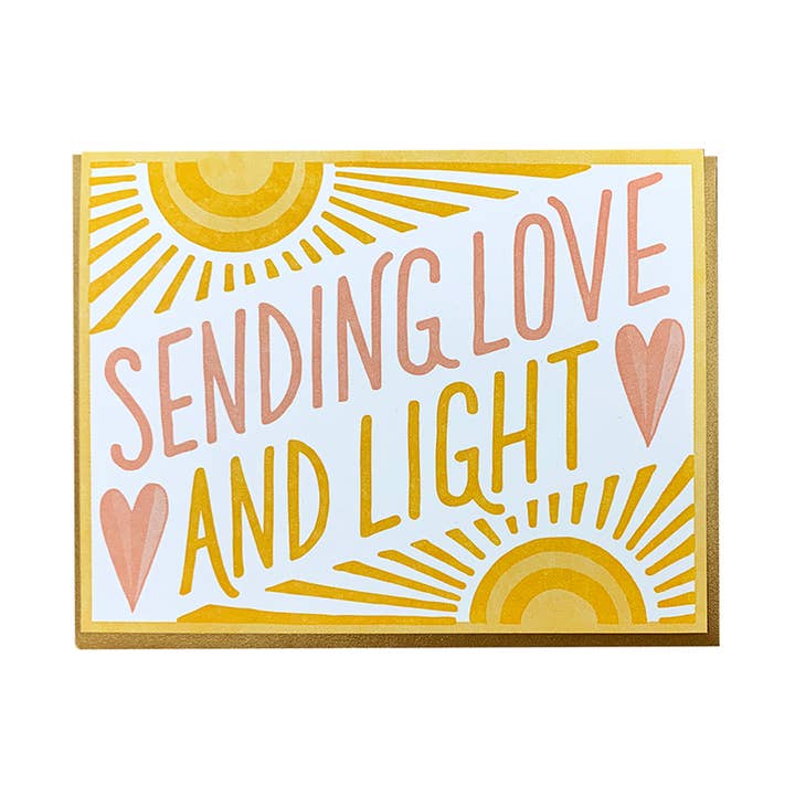 Noteworthy Paper & Press - Vente Cartes de déclaration d'amour - Carte Amour et Lumière0