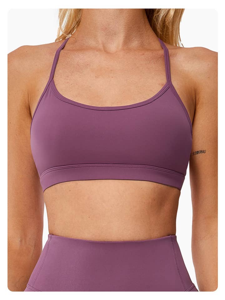 Mantra Active - Wholesale Sports Bra - Women's - Odette Open Back Sports Bra 3
