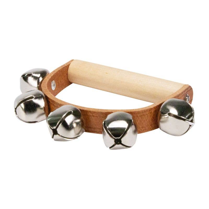 GICO Spielwaren - Wholesale Musical Toy - Kids & Baby - GICO Wooden Jingle Ring for Children with 5 Bells0