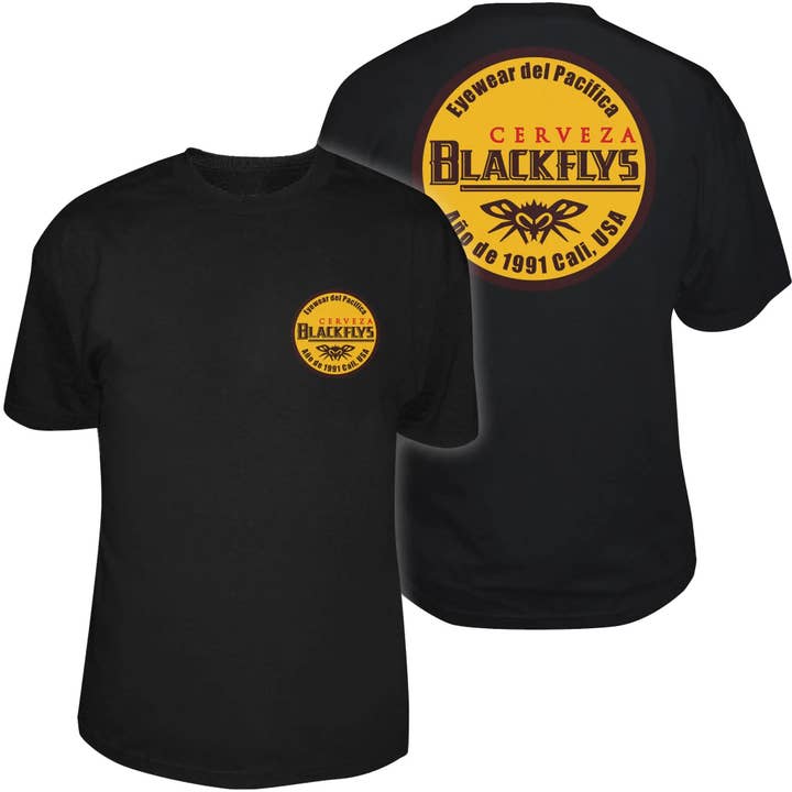 Cerveza Tee for wholesale by Black Flys Eyewear