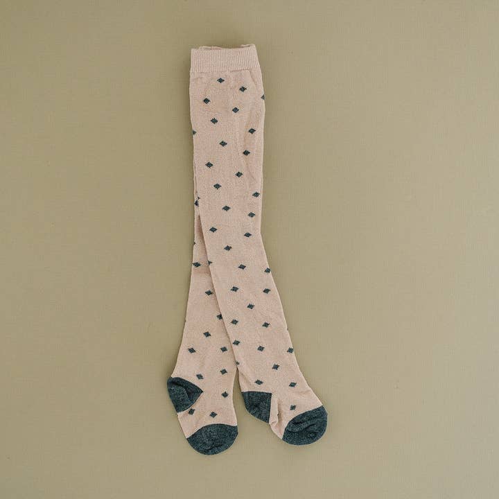 Girl's Best Friend Glitter Tight- Baby and Kid for wholesale by Little Millers