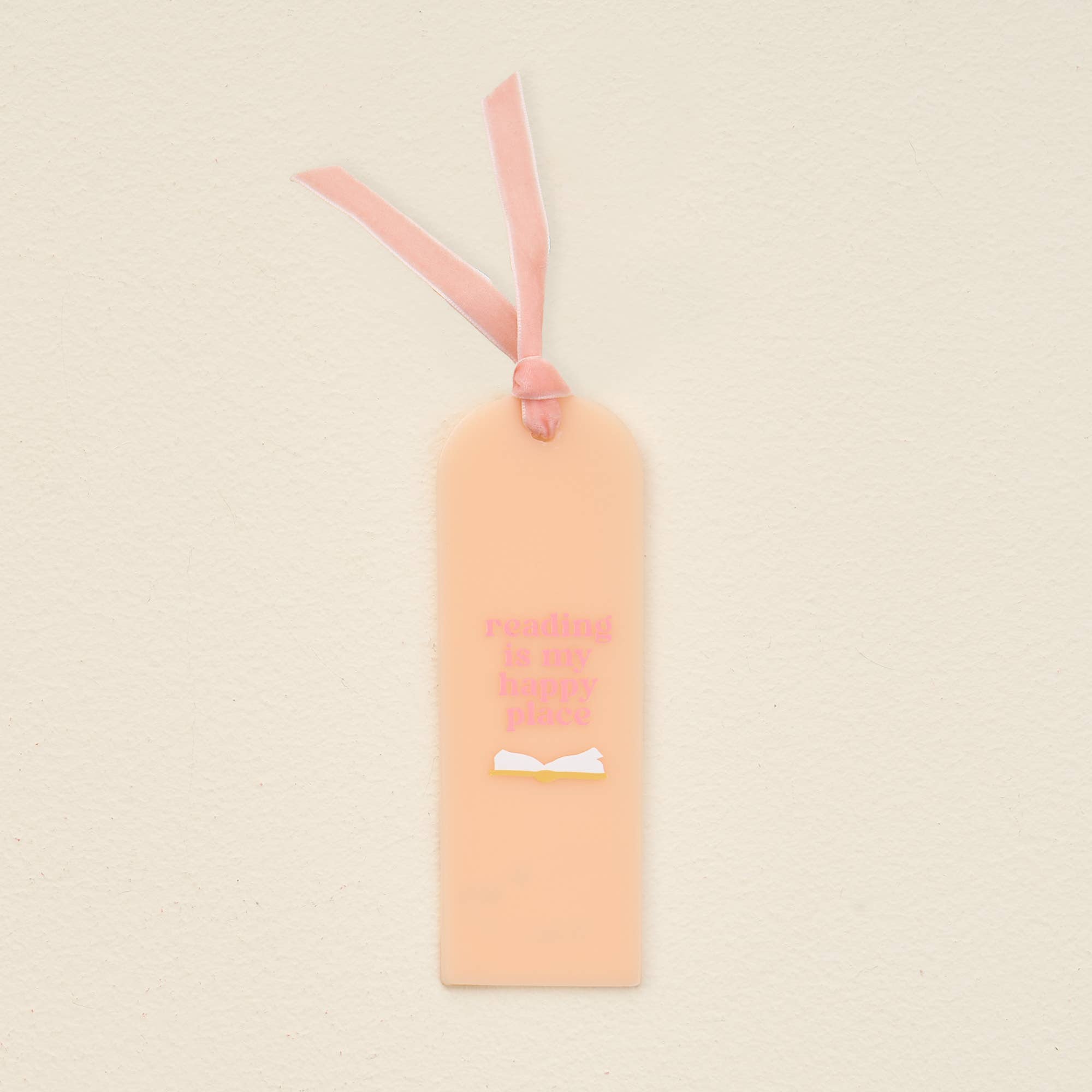 The Darling Effect - Wholesale Bookmark - Acrylic Bookmark-Reading is My Happy Place1