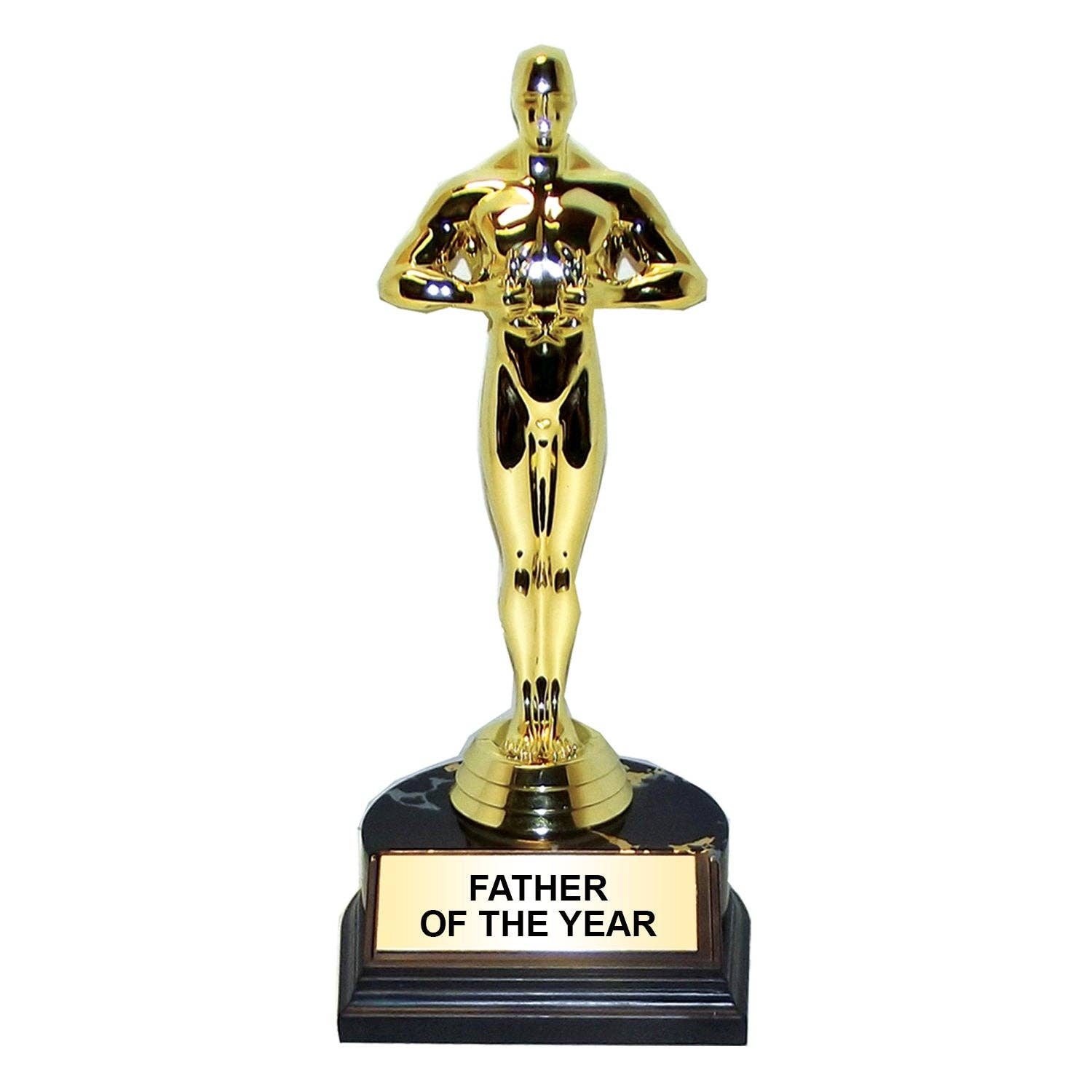 AAHS Enterprises - Wholesale Decorative Figurine - Trophy - Father of the Year - Gold - (7 inches)0
