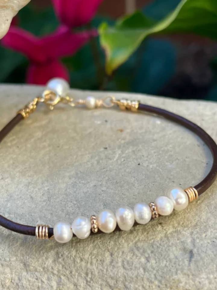 Mini Pearl Reflection Collection Bracelet for wholesale by Ocean Jewel Santa Barbara
