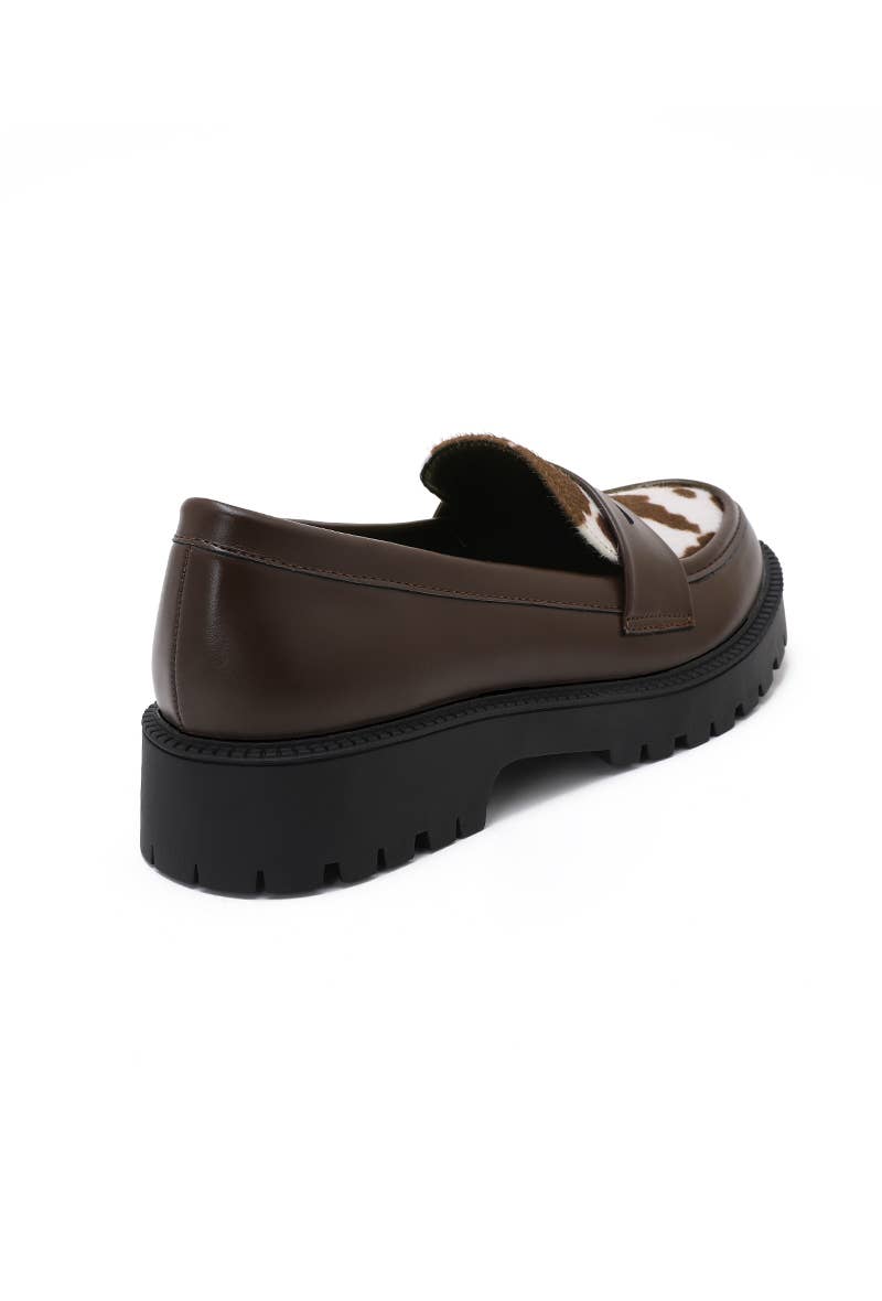 Joia Paris – Großhandel Loafer – Damen – Mokassins mit klassischem Schaft und dicker Sohle H8-960M17