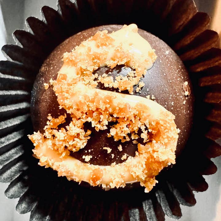 Burke Hollow Chocolate Co. - Wholesale Chocolate Box - VT Winter Collection Handcrafted Dark Chocolate Truffles