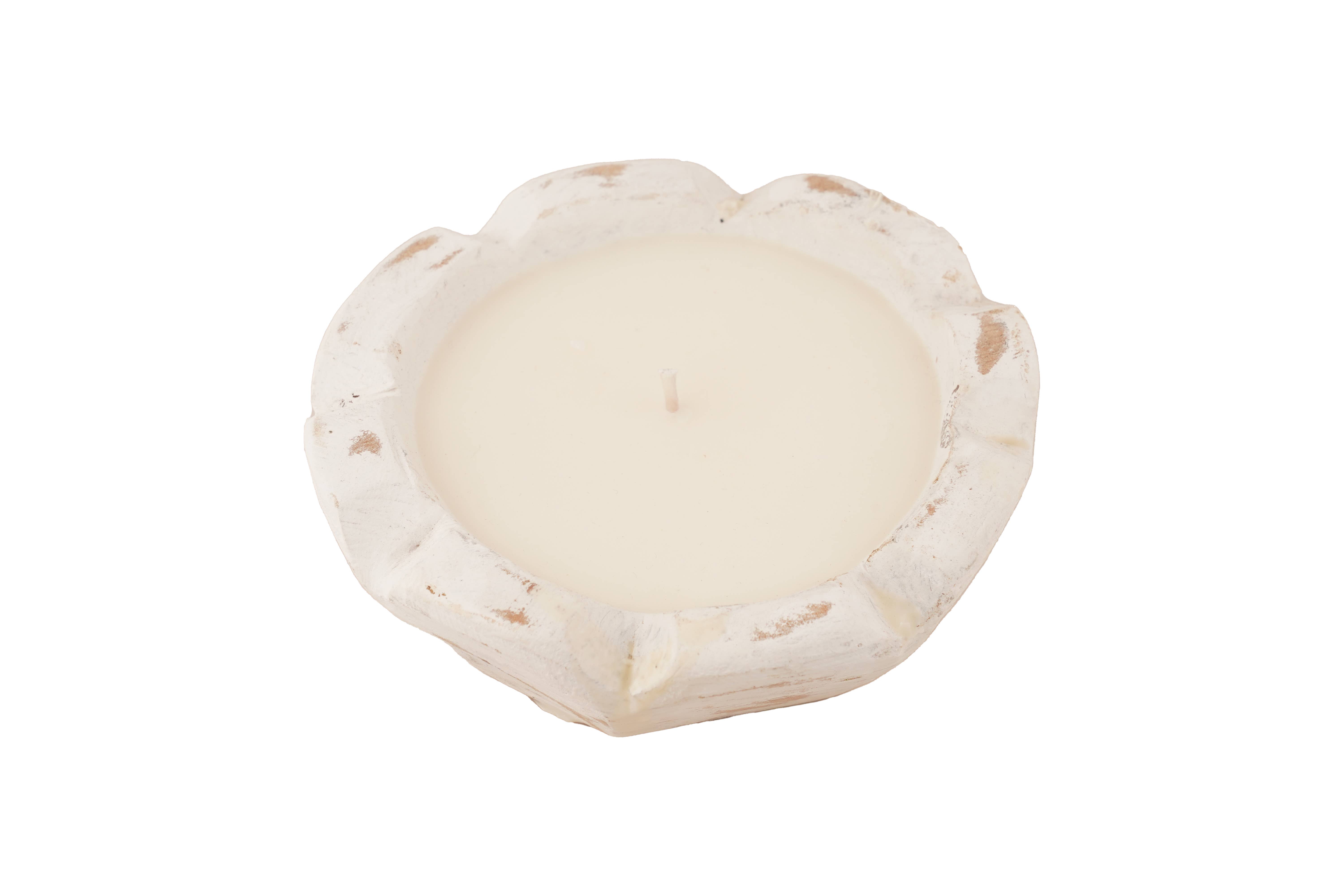 My Amigos Imports - Wholesale Candle holder - Stubby™ Mini Flower Dough Bowl-Candle Ready-6 inches13