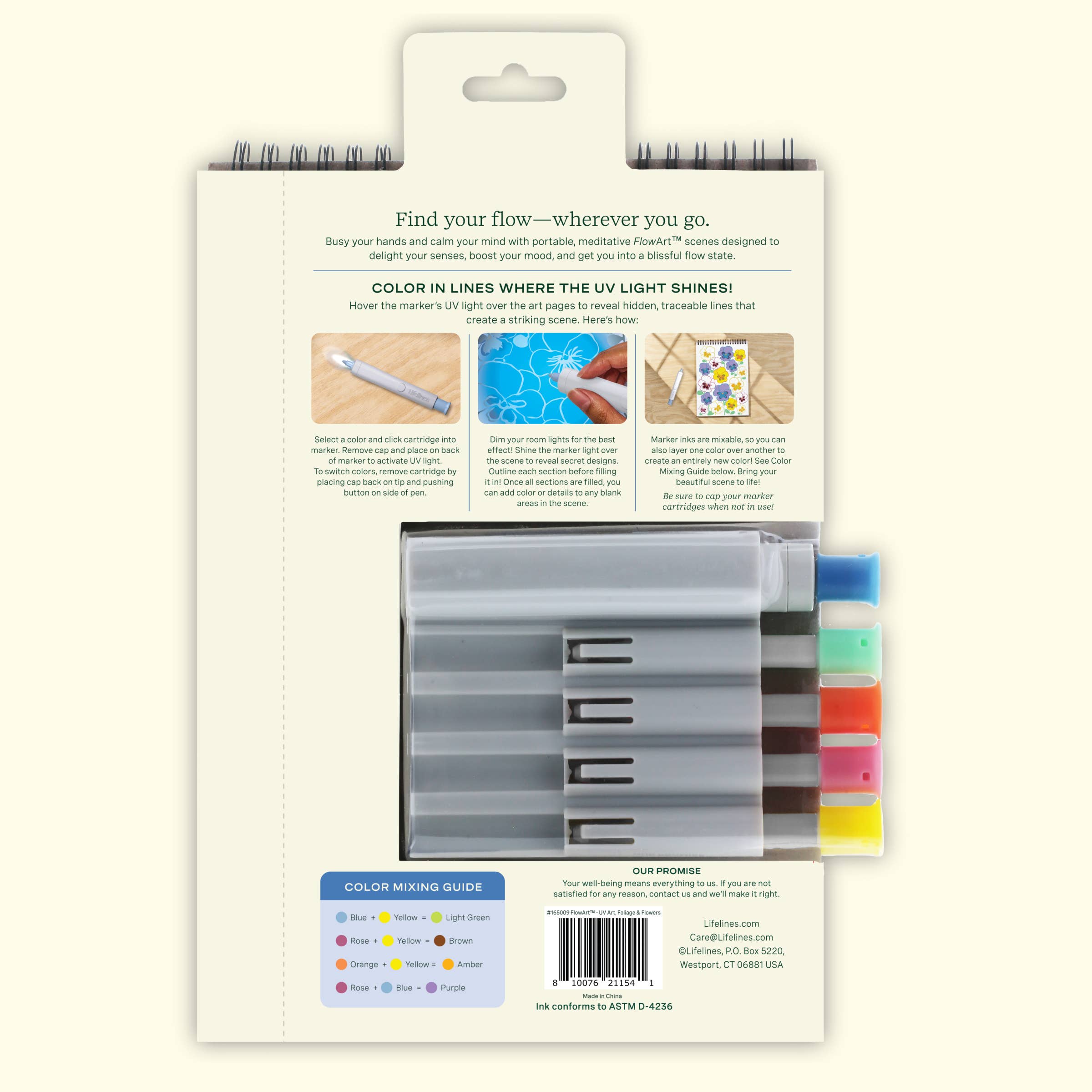 Lifelines - Wholesale Art Set - Kids & Baby - FlowArt UV Foliage & Flowers1