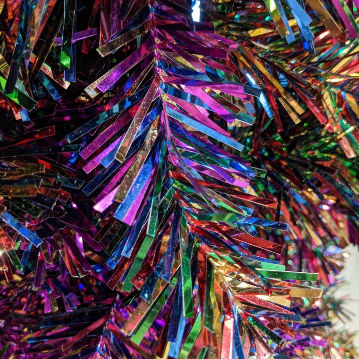 Green Import Limited - Wholesale Christmas Decoration - XM12639 CHUNKY CUT TINSEL PICKx5,14in5