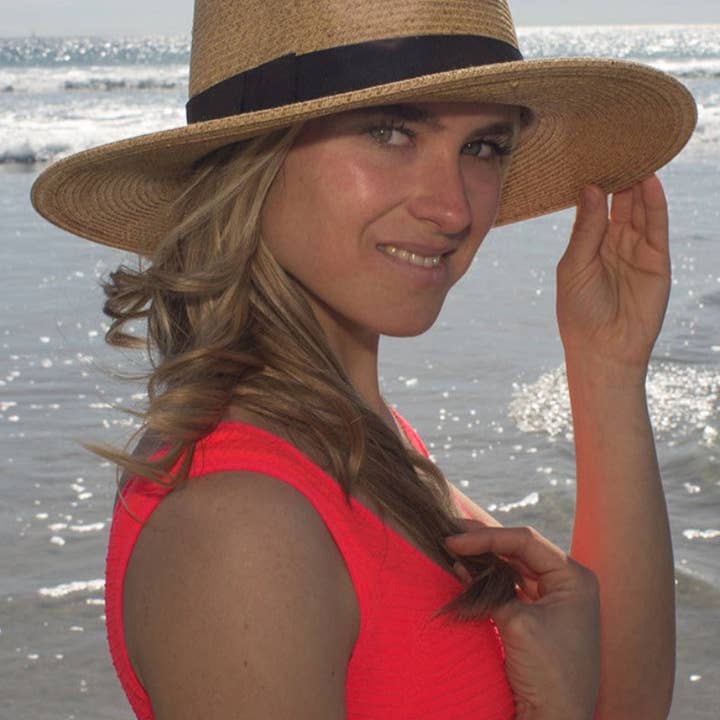 Sungrubbies – Engroshandel Stråhat – til kvinder – Stevie Fedora-hat til kvinder9