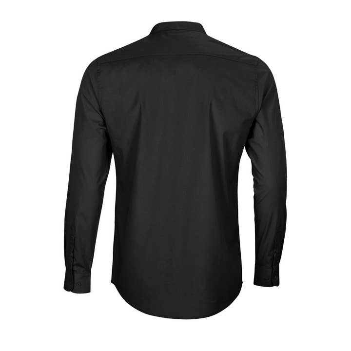 Black BART MEN. Shirt. With Mandarin Collar. 5XL.Black for wholesale on Faire1