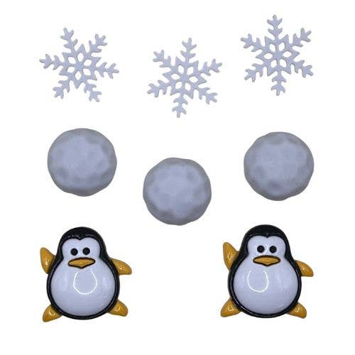 Buttons Galore & More – wholesale DIY craft kit – Penguin Frame DIY Craft Kit7