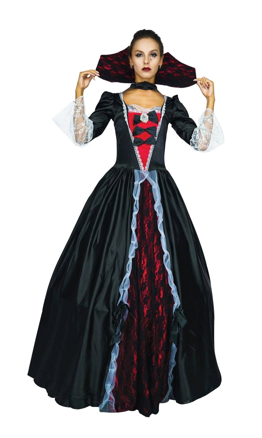 P'tit Clown - Wholesale Costume - Women's - Elegant Vampiress Costume - Adult - L/XL1