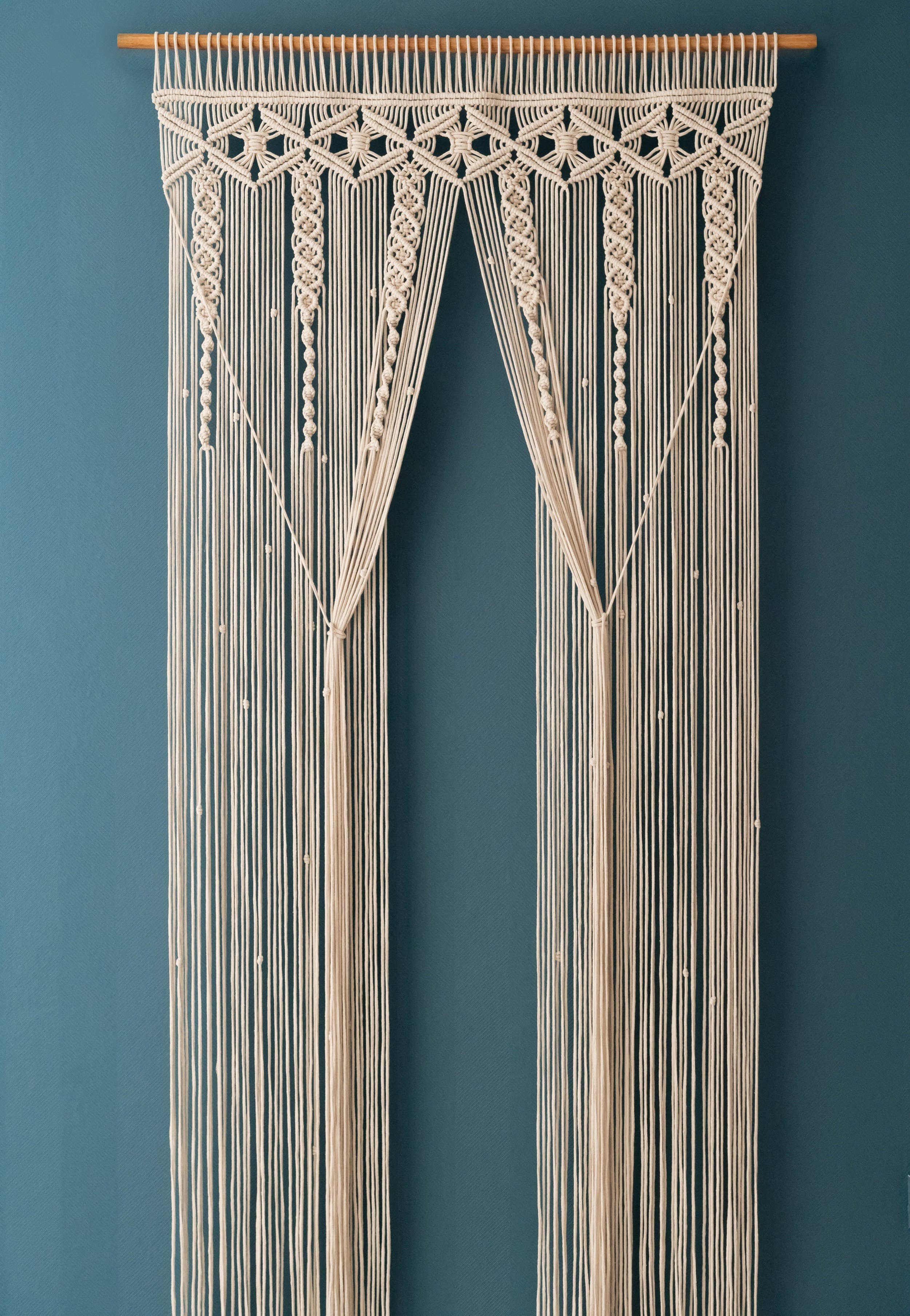 BeanDaikon – wholesale Curtain – Macrame Curtain C0610