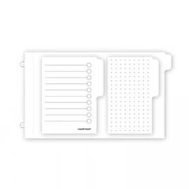 Mini raccoglitore post-it con tabjes per la vendita all'ingrosso da parte di Dreamkey Design