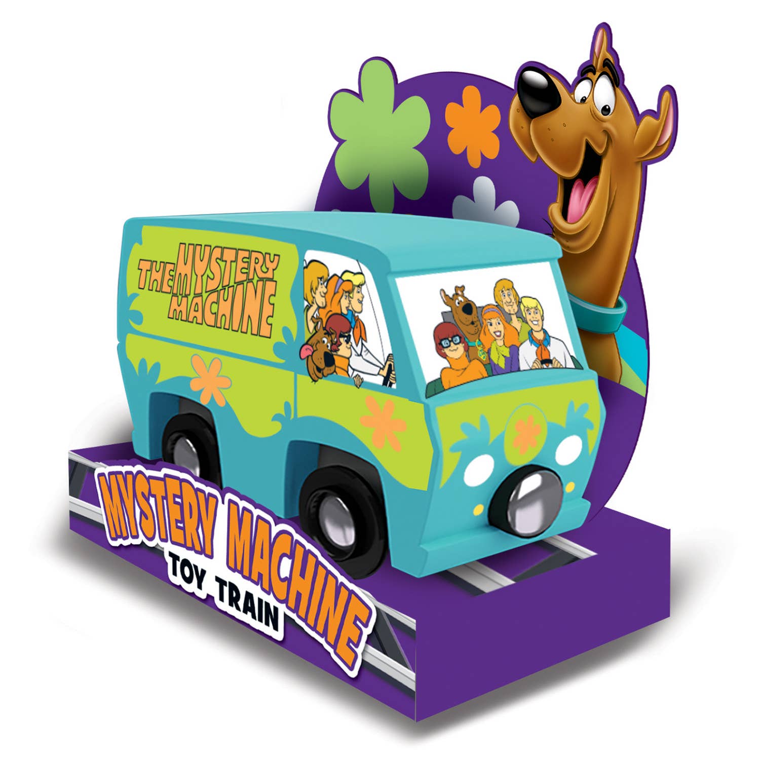 Masterpieces Puzzles - Vente Voiture/camion miniature – enfant - Scooby Doo - Mystery Machine Toy Train2