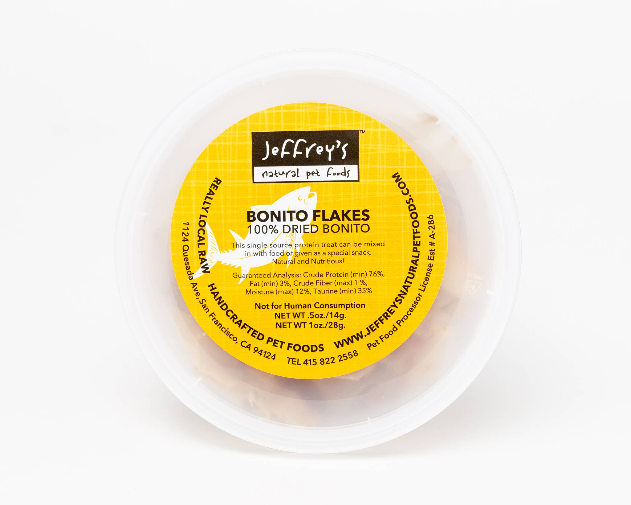 Jeffrey's Natural Pet Foods - Wholesale Pet Treats - Dog - Jeffrey's Bonito Flakes5