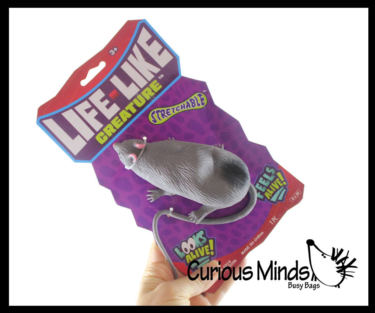 Curious Minds Toys – wholesale Fidget toy – Kids – 1 Stretchy Sand Filled Critters Animals -Gross Sensory Fidge2