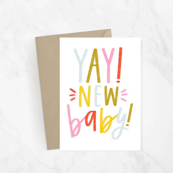 Jay! Nytt babykort för wholesale av Lux + Trip