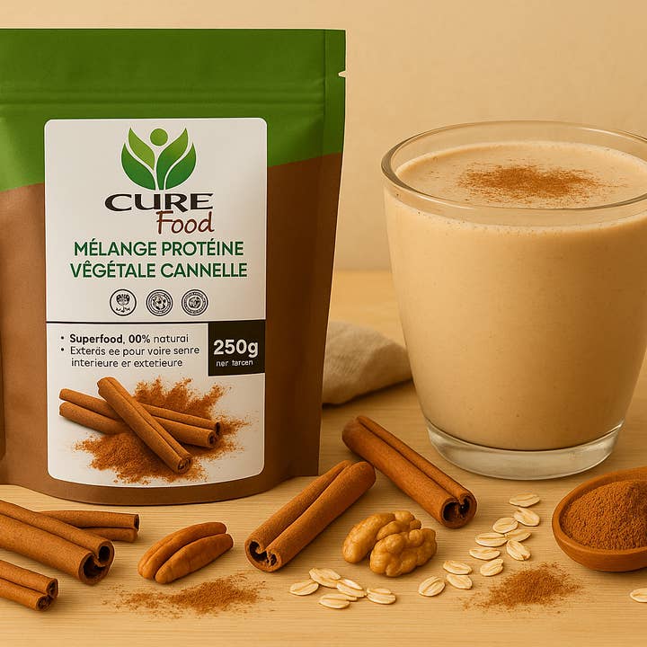 Plant Protein Cinnamon Blend für den Großhandel von CureFood
