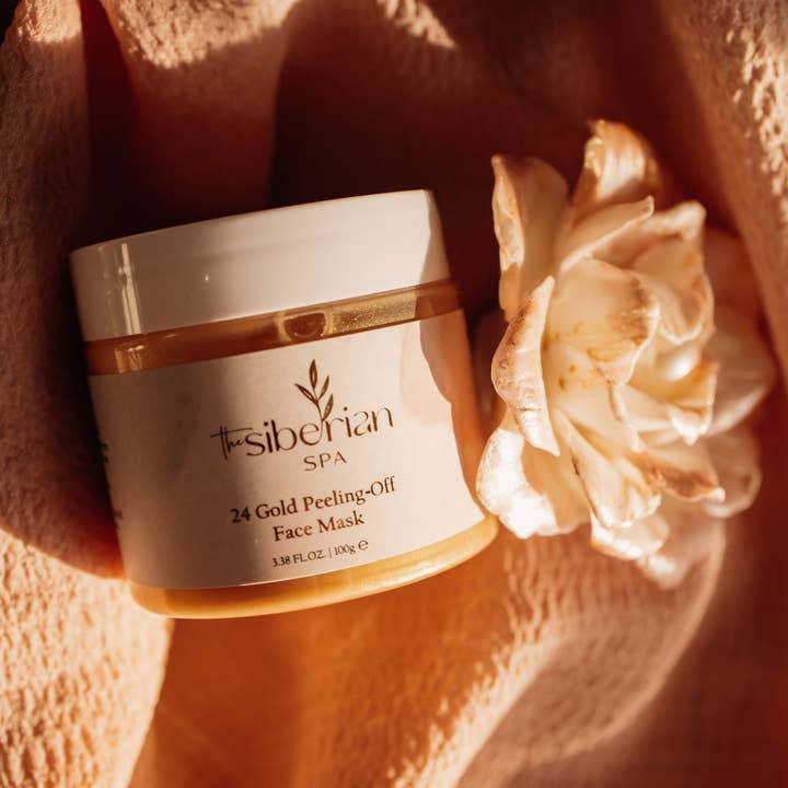 The Siberian Spa - Wholesale Skincare face mask - 24K Gold Peeling-Off Face Mask6