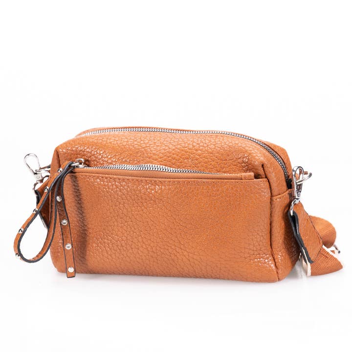 Pine Apparel - Wholesale Crossbody Bag - Women's - The Cara Pebble Vegan Leather Mini Bag5