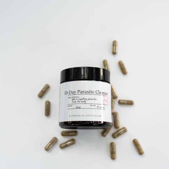 Evergreen Apothecary - Wholesale Oral Supplement/Vitamin - 10 Day Parasite Cleanse, Capsules