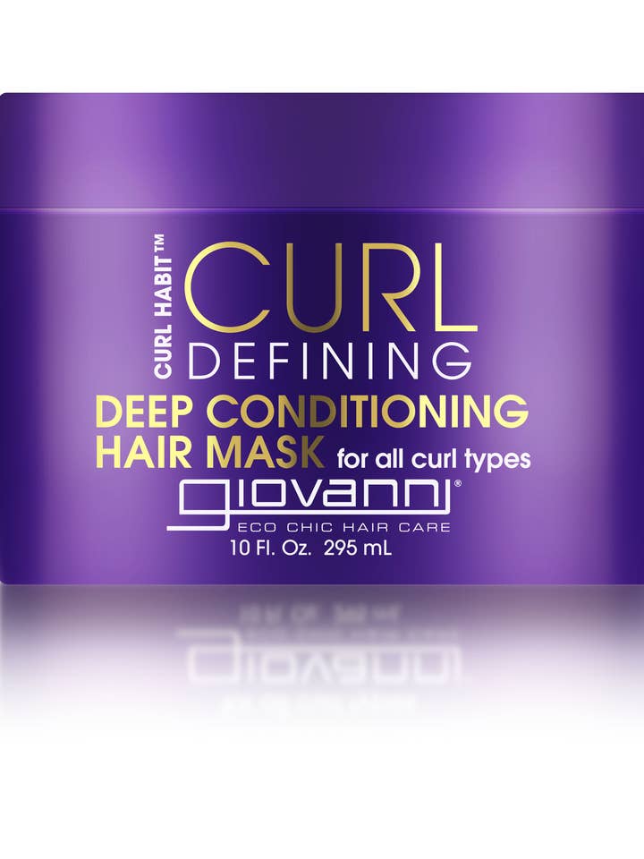 Curl Habit® Deep Conditioning & Curl Defining Hair Mask 10oz for wholesale by Giovanni Cosmetics