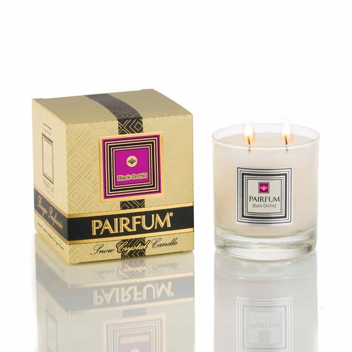 Large - Snekrystal - Parfumerede Stearinlys - Black Orchid for engroshandel hos Pairfum London