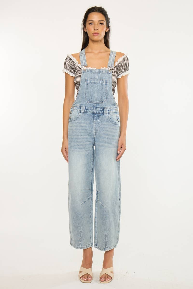 MOYEN SALOPETTE BARREL DÉCONTRACTÉE-KC2155M en vente sur Faire5