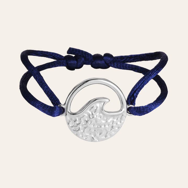 PULSERA DE CORDÓN DE ACERO para venta al por mayor de WHOOPSY DAISY