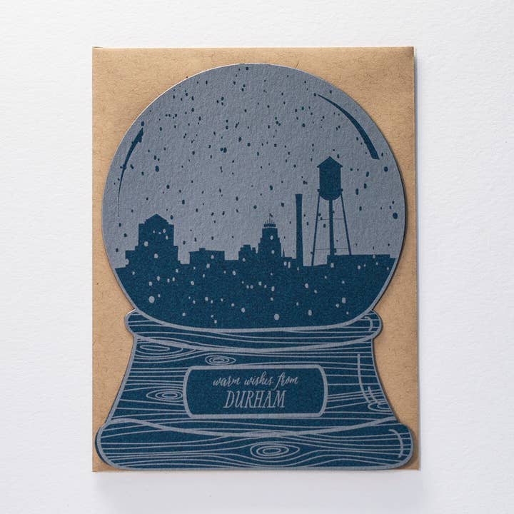 Durham Snow Globe for engroshandel hos Pistachio Press