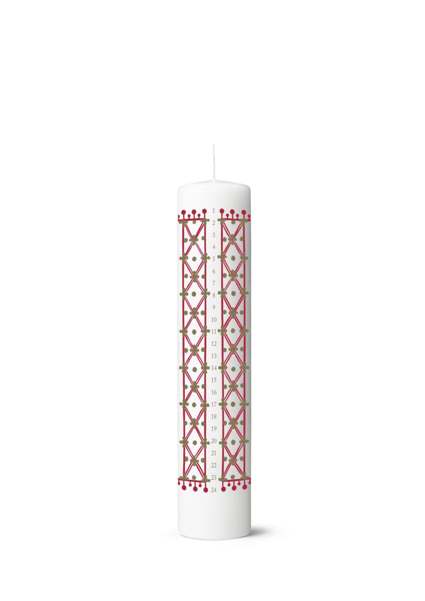 Danish Design Collective - Vente Décoration de Noël - Bjørn Wiinblad - Eva - Bougie de l'Avent 9,8" 20250