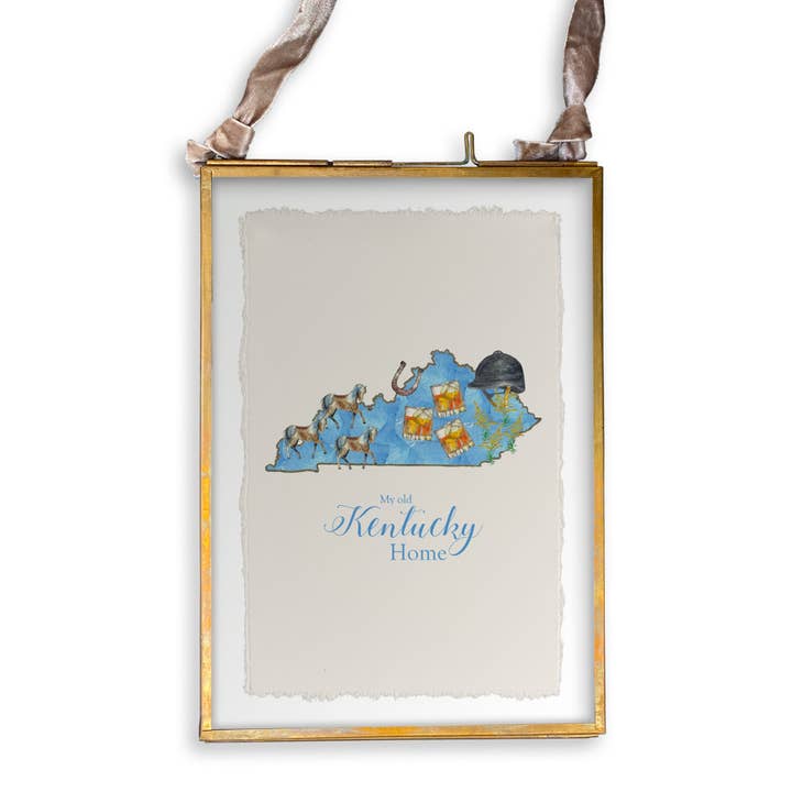 French Graffiti - Wholesale Tea Towel - My Old Kentucky Home13