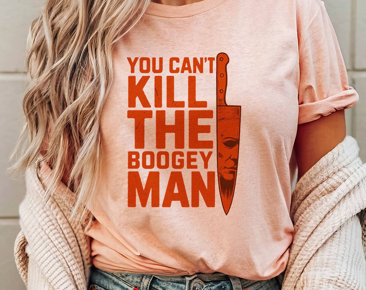 House Of Rodan - Wholesale T-Shirt (Graphic) - Men's - You Can't Kill The Boogey Man Halloween T-Shirt0