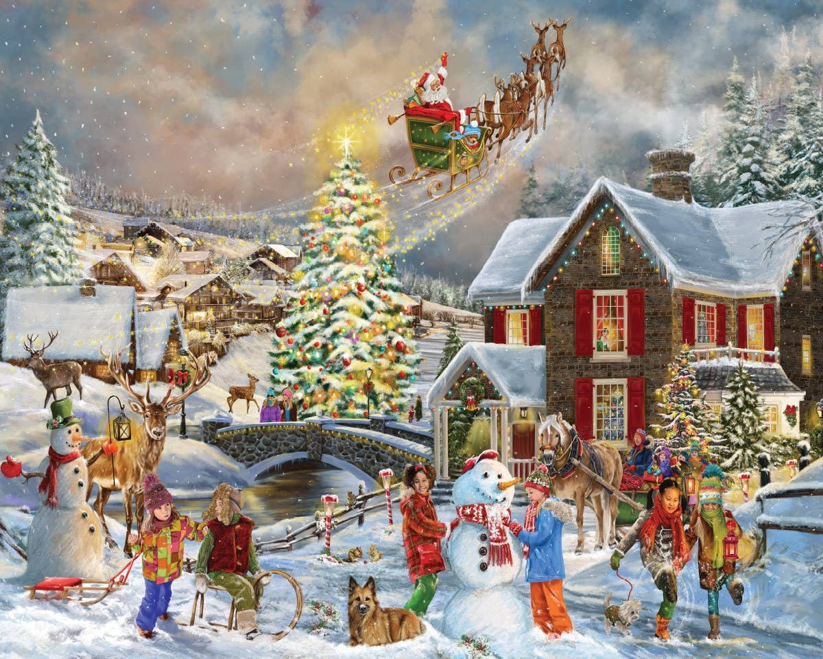 Heritage Puzzle - Wholesale Puzzle - Adult - Christmas Magic 1000 piece Christmas Puzzle