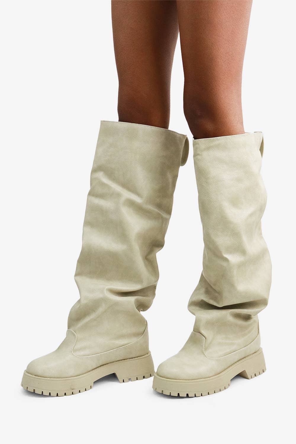 Lemonade Shoes – Engroshandel Støvler - Dame – CITY OF GOD høje slaskede støvler med robust sål6