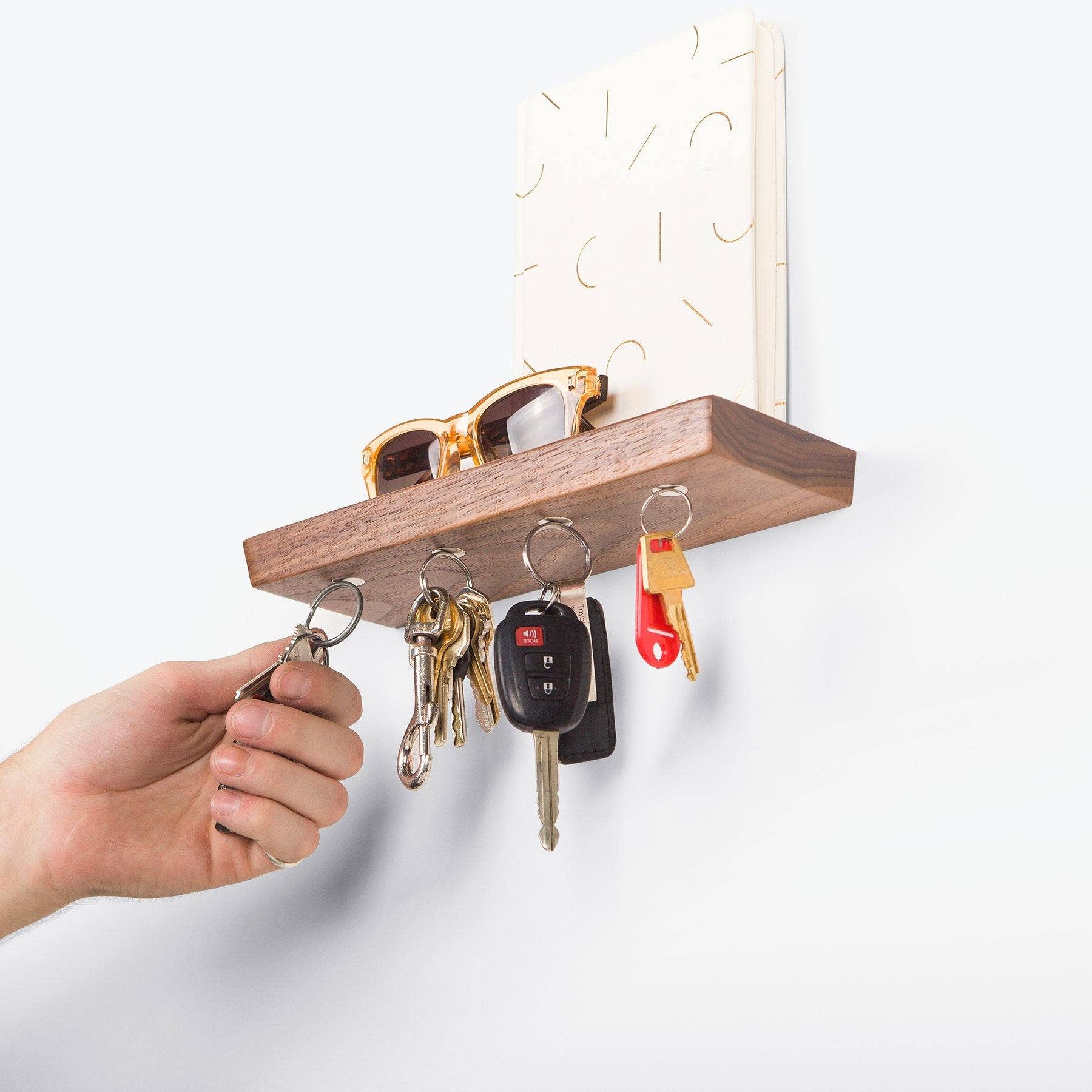 Well Made - Wholesale Wall Mounted Shelf - Floating Magnetic Key Shelf1