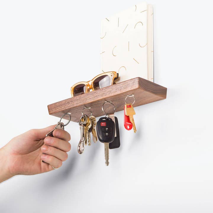 Well Made - Wholesale Wall Mounted Shelf - Floating Magnetic Key Shelf1