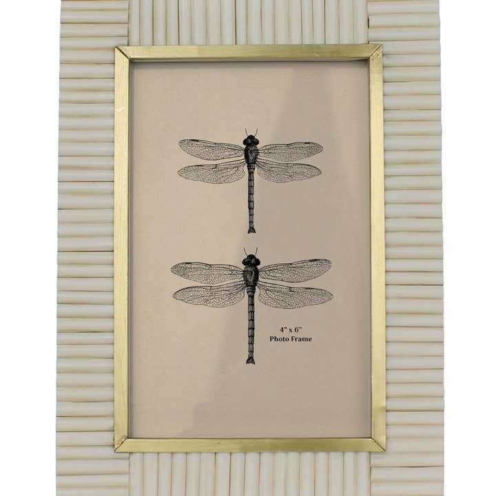 Picture Frame, Resin&Brass - 4x6 for wholesale by HomArt