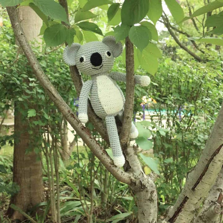 SindiBaba - Venta al por mayor Peluche - Niños y bebés - Juguete de peluche koala COCO tejido a crochet3