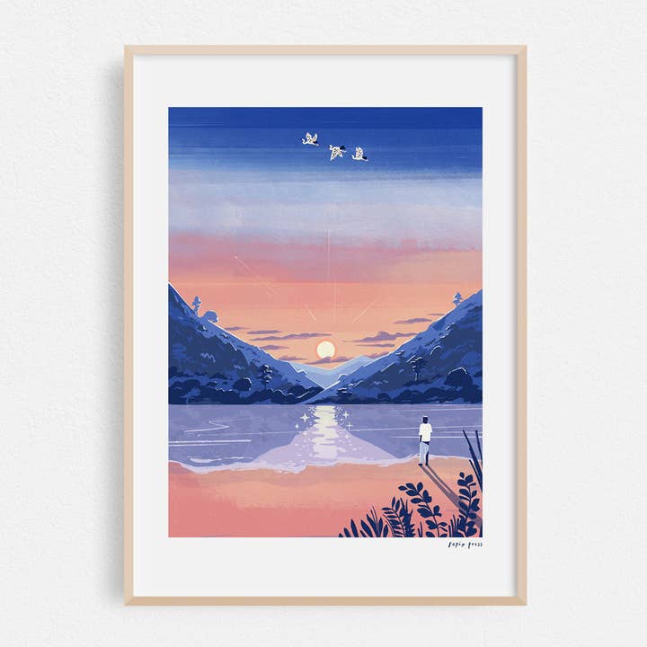 Papio Press - Wholesale Art Print - Beach Serenity Artists Print Wall Art2